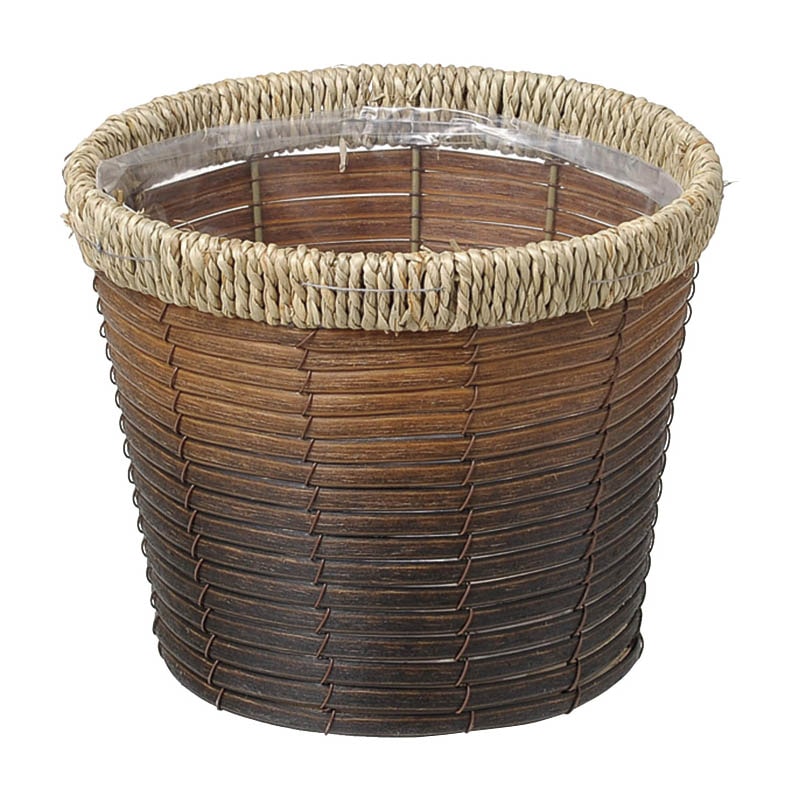 大橋新治商店 アレンジバスケット ホルツ D5号 23-145 1個(ご注文単位1個)【直送品】