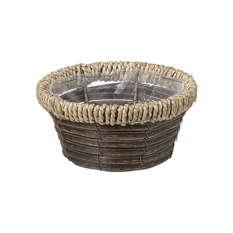 大橋新治商店 アレンジバスケット ホルツ サークルSS 23-150 1個(ご注文単位10個)【直送品】