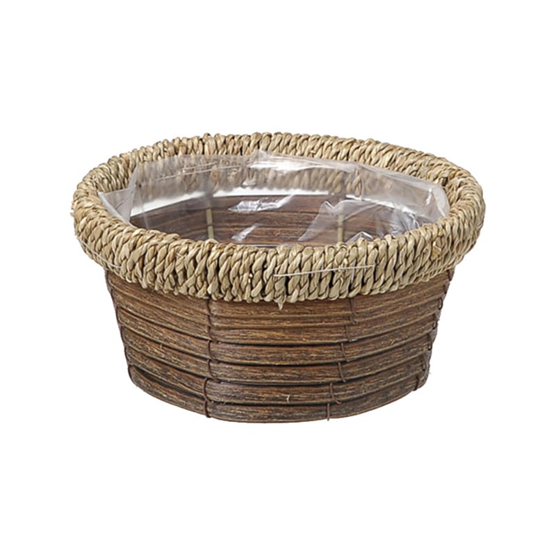 大橋新治商店 アレンジバスケット ホルツ サークルS 23-151 1個(ご注文単位10個)【直送品】