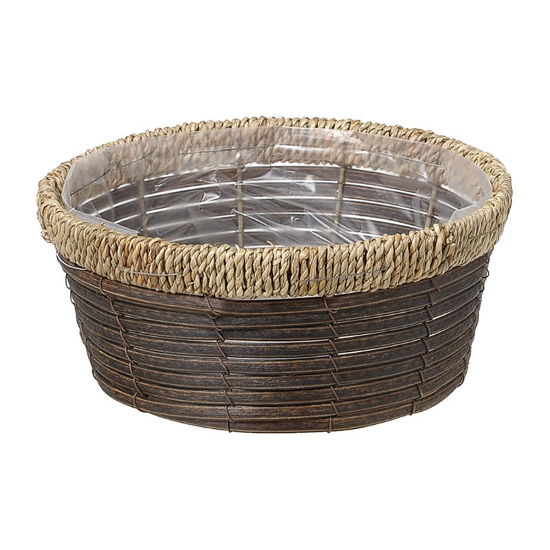 大橋新治商店 アレンジバスケット ホルツ サークルL 23-153 1個(ご注文単位5個)【直送品】