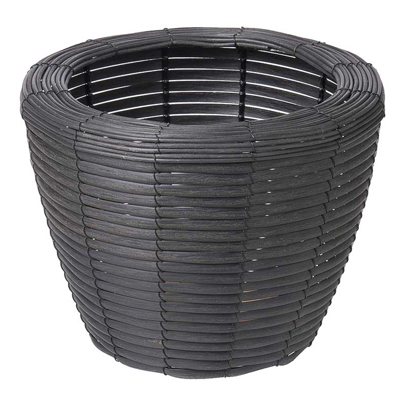 大橋新治商店 バスケット　ホルツ D5号　ブラック 23-395 1個（ご注文単位1個）【直送品】