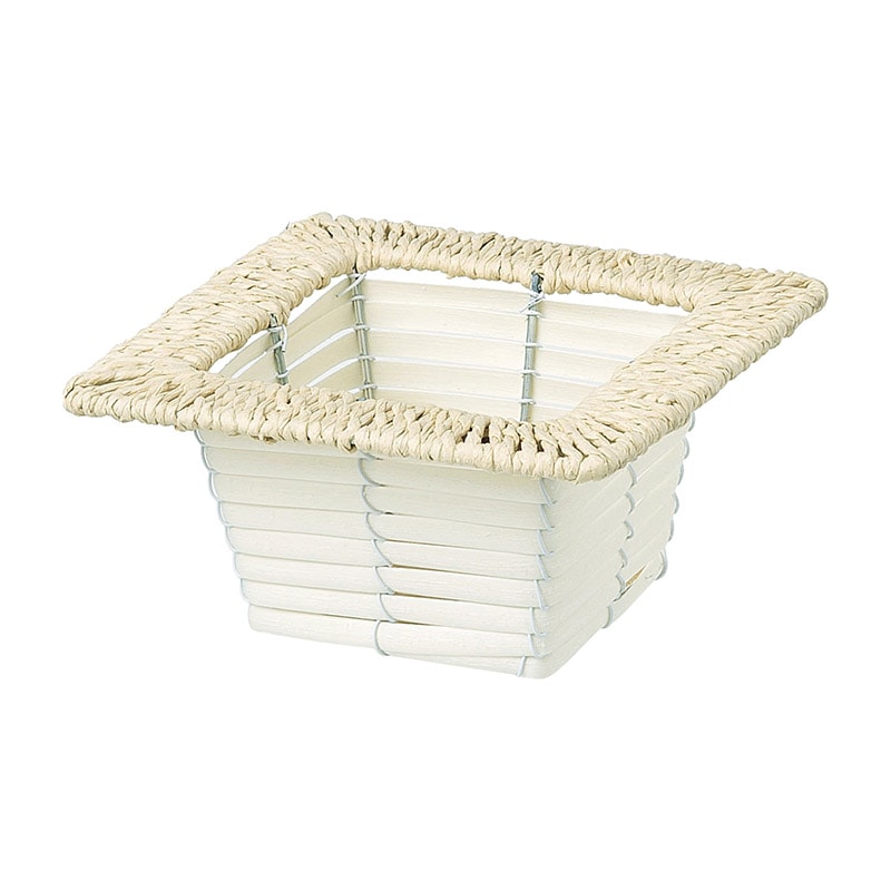 大橋新治商店 バスケット　ホルツ プリムSS　ホワイト 23-480 1個（ご注文単位12個）【直送品】