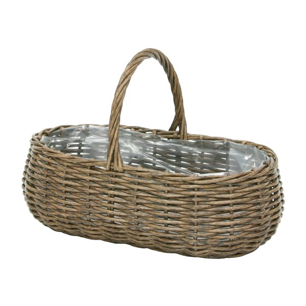 大橋新治商店 PPバスケット オーバル L 24-0146 1個（ご注文単位1個）【直送品】