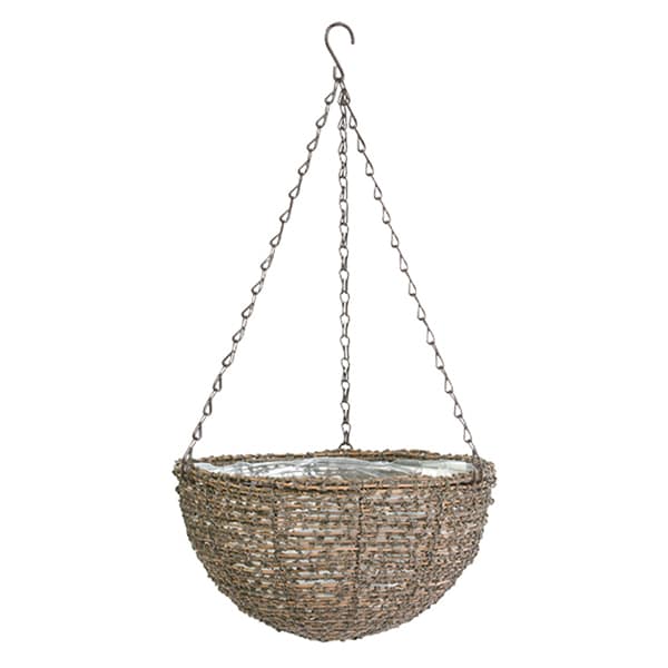 大橋新治商店 ハンギングバスケット カオルン 茶 L 24-0436 1個（ご注文単位1個）【直送品】