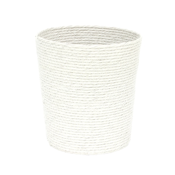 大橋新治商店 アレンジバスケット　ロレーヌ K7号　白 24-457　1個（ご注文単位1個）【直送品】