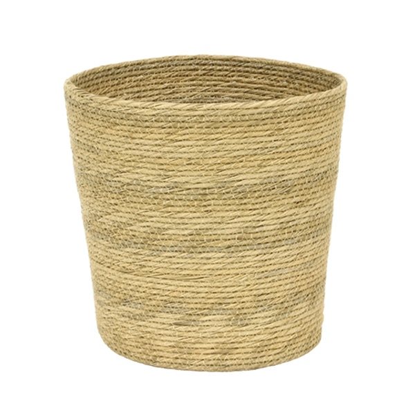 大橋新治商店 アレンジバスケット　ロレーヌ K8号　茶 24-478　1個（ご注文単位1個）【直送品】