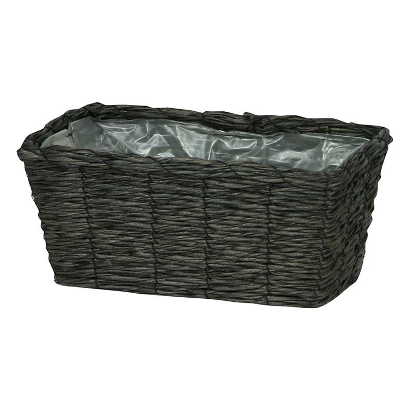 大橋新治商店 アレンジバスケット コルネ レクト D3.5号W 24-753 1個(ご注文単位1個)【直送品】