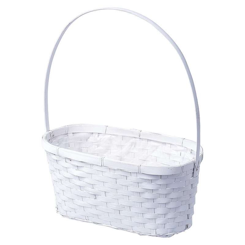 大橋新治商店 アレンジバスケット バイス D5号W ハンドル付 25-645 1個(ご注文単位1個)【直送品】