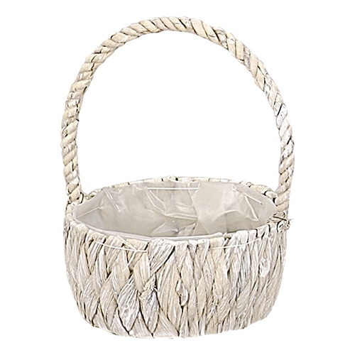 大橋新治商店 アレンジバスケット ヒヤシンス S ハンドル付 29-030 1個(ご注文単位8個)【直送品】