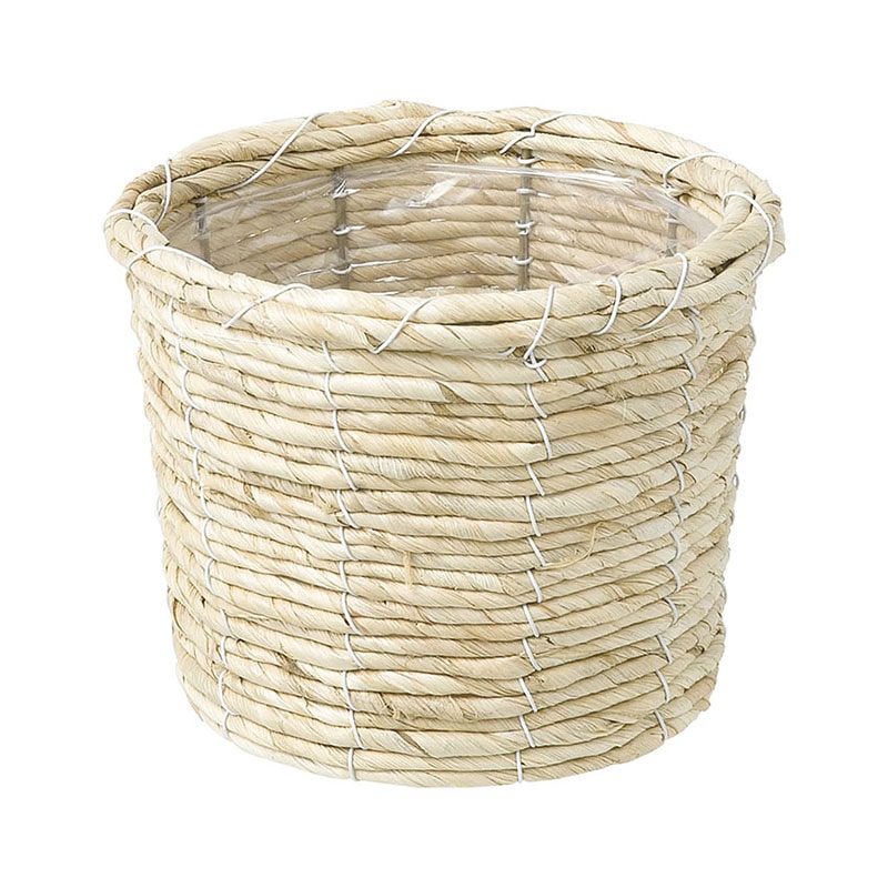 大橋新治商店 アレンジバスケット メイズ D4号 ホワイト 29-234 1個(ご注文単位1個)【直送品】