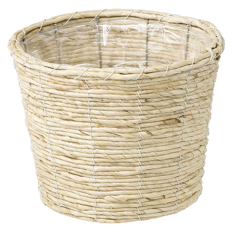 大橋新治商店 アレンジバスケット メイズ D6号 ホワイト 29-236 1個(ご注文単位1個)【直送品】