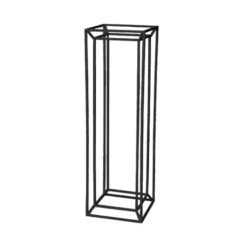 大橋新治商店 アイアンスタンド フレーム 黒 90cm 30-0566 1本（ご注文単位1本）【直送品】