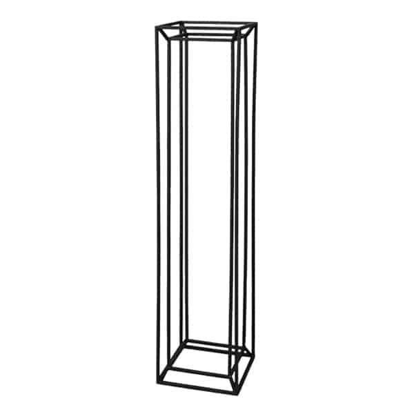 大橋新治商店 アイアンスタンド フレーム 黒 120cm 30-0576 1本（ご注文単位1本）【直送品】