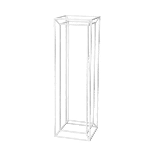 大橋新治商店 アイアンスタンド フレーム 白 90cm 30-0666 1本（ご注文単位1本）【直送品】