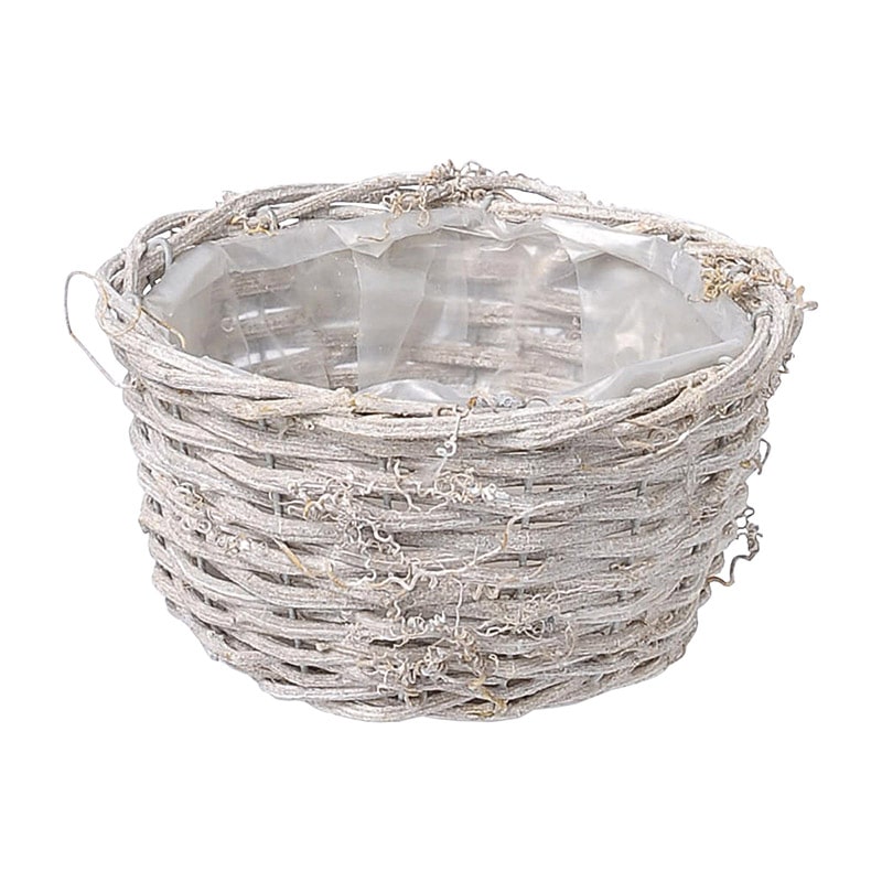 大橋新治商店 アレンジバスケット サークルM 33-202 1個（ご注文単位10個）【直送品】