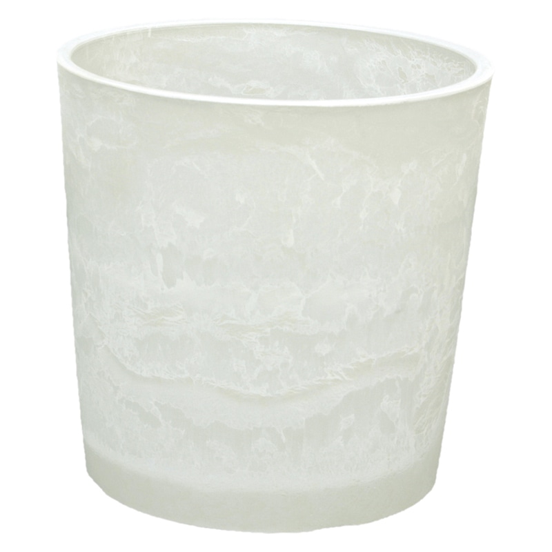 大橋新治商店 プラスチックポット K5号　ホワイト 55-265 1個（ご注文単位1個）【直送品】