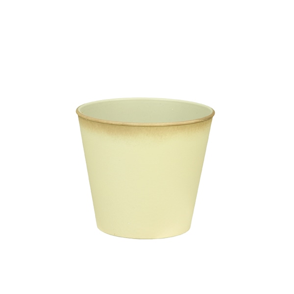 大橋新治商店 PPポット　プラレア　アイボリー D3 56-002 1個（ご注文単位10個）【直送品】