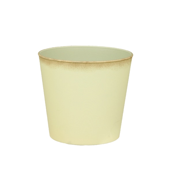 大橋新治商店 PPポット　プラレア　アイボリー D4 56-004 1個（ご注文単位6個）【直送品】