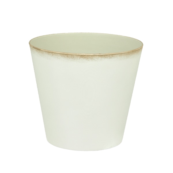 大橋新治商店 PPポット　プラレア　ホワイト D5 56-035 1個（ご注文単位1個）【直送品】