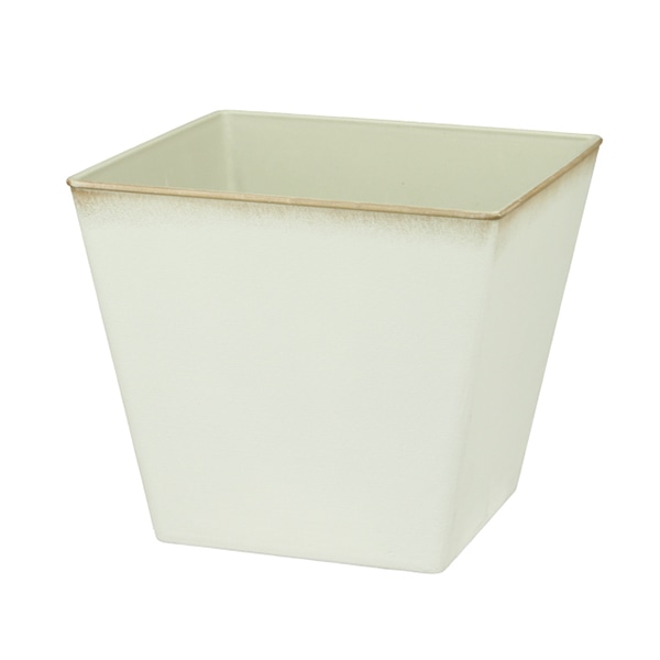 大橋新治商店 PPポット　プラレア　ホワイト D5角 56-055 1個（ご注文単位1個）【直送品】