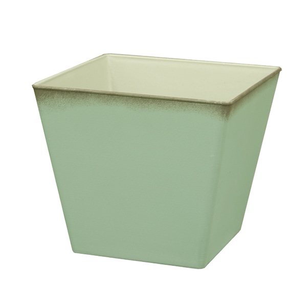 大橋新治商店 PPポット　プラレア　ライトグリーン D5角 56-115 1個（ご注文単位1個）【直送品】