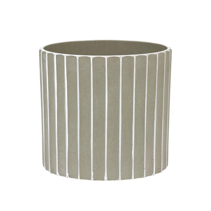 大橋新治商店 メラミンポット コルポ M ベージュ 56-1926 1個（ご注文単位6個）【直送品】