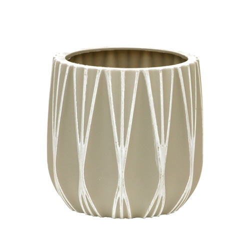 大橋新治商店 ポット ステラ ベージュ S 56-6316 1個（ご注文単位10個）【直送品】