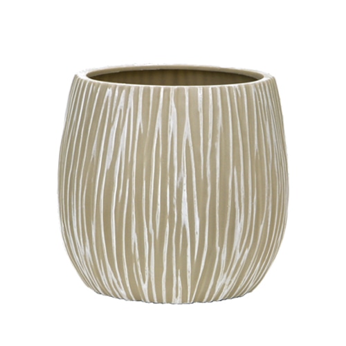 大橋新治商店 ポット リニエ ベージュ S 56-6516 1個（ご注文単位10個）【直送品】