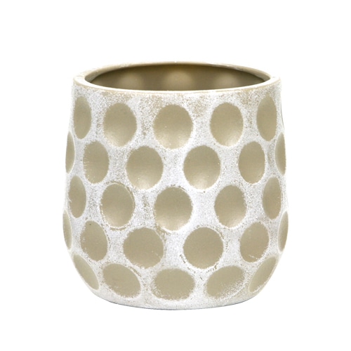 大橋新治商店 ポット カブル ベージュ S 56-6716 1個（ご注文単位10個）【直送品】