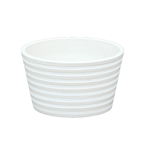 大橋新治商店 プラスチックポット ガルボ アレンジM ホワイト 57-2226 1個（ご注文単位10個）【直送品】