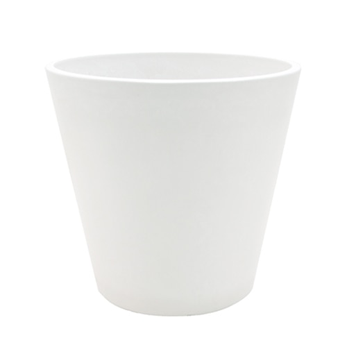 大橋新治商店 プラスチックポット ガルボ K8号 ホワイト 57-2286 1個（ご注文単位1個）【直送品】