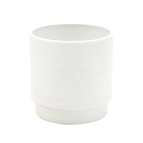 大橋新治商店 プラスチックポット ラーデン SS ホワイト 57-2446 1個（ご注文単位1個）【直送品】