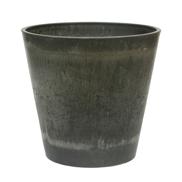 大橋新治商店 プラスチックポット ガルボ K10号 チャコールPL 57-2506 1個（ご注文単位1個）【直送品】