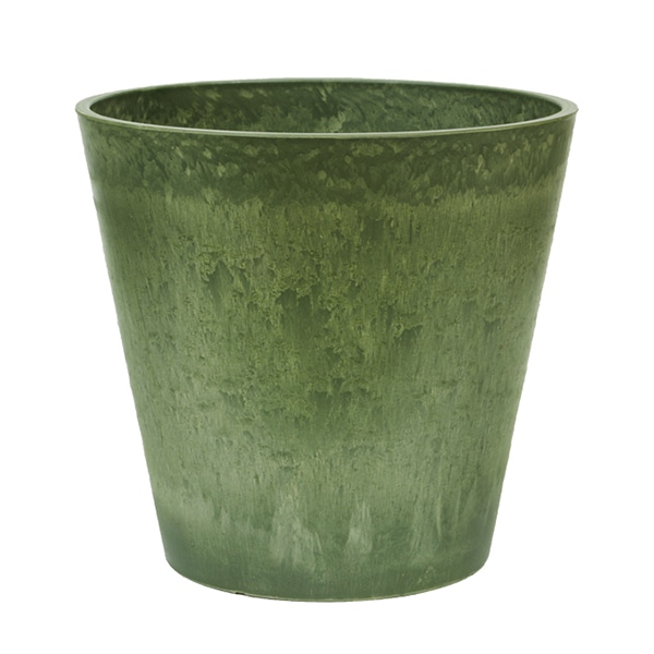 大橋新治商店 プラスチックポット ガルボ K10号 オリーブPL 57-2706 1個（ご注文単位1個）【直送品】