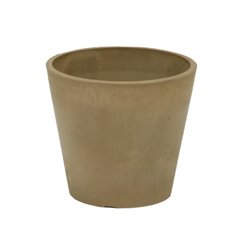 大橋新治商店 プラスチックポット バルカ D3号 ブラウン 57-6426 1個（ご注文単位10個）【直送品】