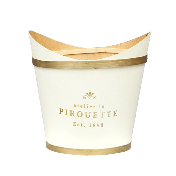 大橋新治商店 ポット　ル・ジュール　ホワイト D5 63-165 1個（ご注文単位1個）【直送品】