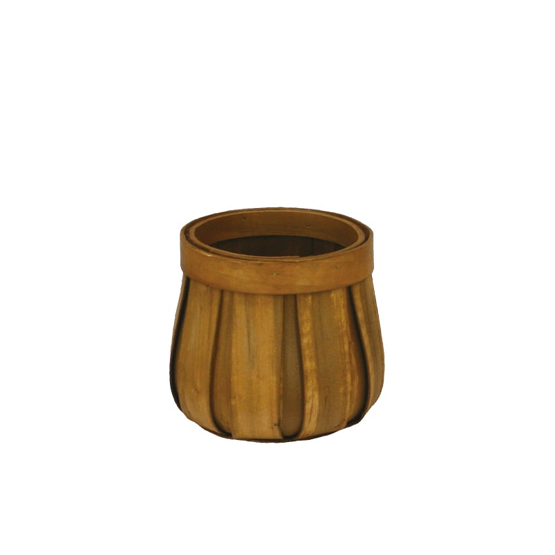 大橋新治商店 ウッドバスケット サークル　D3号 63-772 1個（ご注文単位8個）【直送品】