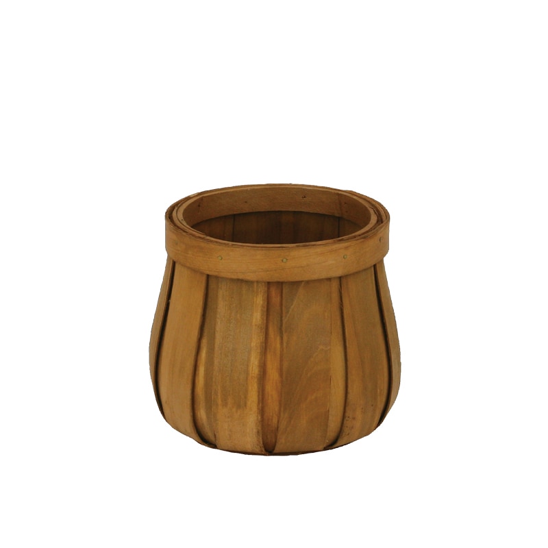 大橋新治商店 ウッドバスケット サークル　D3.5号 63-773 1個（ご注文単位6個）【直送品】