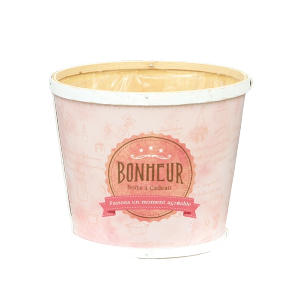 大橋新治商店 鉢カバー　ボヌール D5号　ピンク 63-915　1個（ご注文単位1個）【直送品】