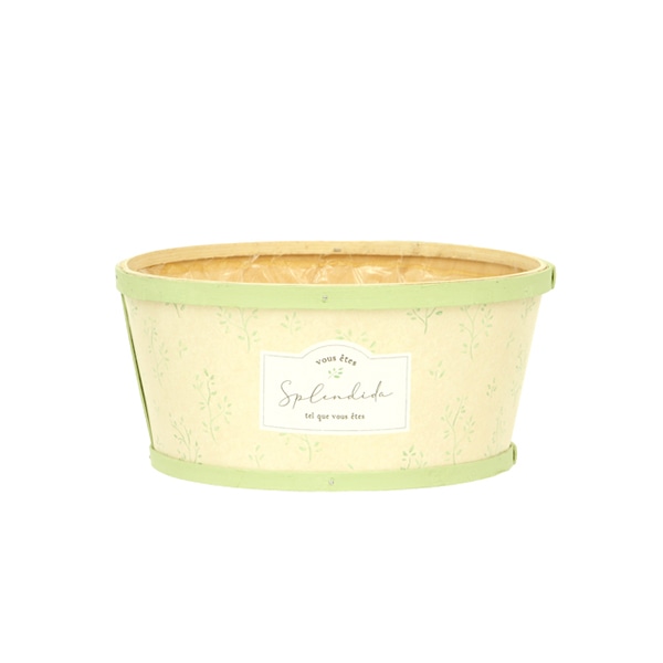 大橋新治商店 ポット　ソフィア　グリーン 寄せM 64-300 1個（ご注文単位6個）【直送品】