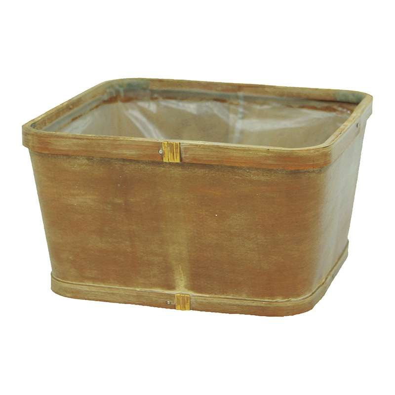 >大橋新治商店 アレンジバスケット シナモン 寄せスクエア 73-080 1個(ご注文単位6個)【直送品】