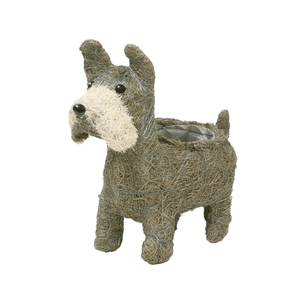 大橋新治商店 アニマルバスケット シュナウザー D3号 グレー 82-261 1個(ご注文単位1個)【直送品】