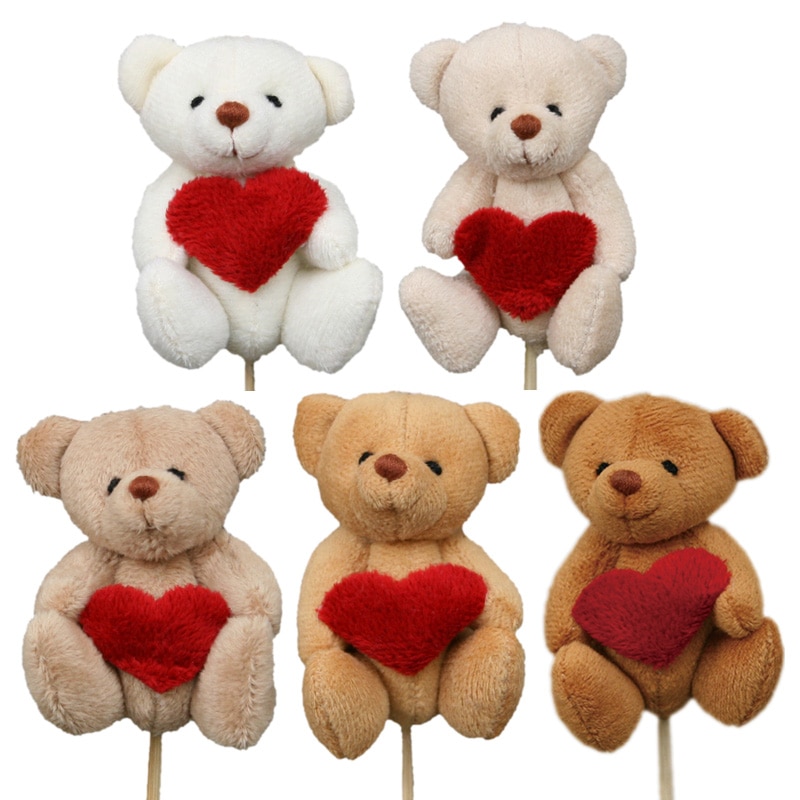 大橋新治商店 縫いぐるみピック　アソートセット ハートベア 85-565 1本（ご注文単位10本）【直送品】