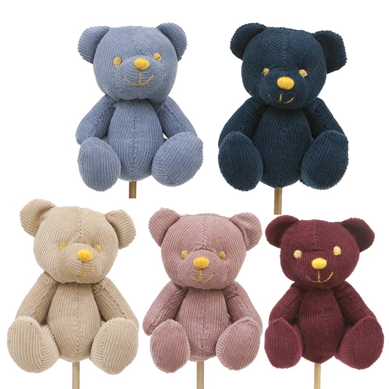 大橋新治商店 縫いぐるみピック　アソートセット コーデュロイテディベア 85-592 1本（ご注文単位10本）【直送品】