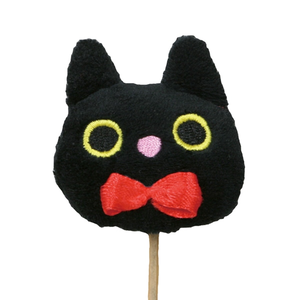 大橋新治商店 縫いぐるみピック　アニマル 猫 85-601　1本（ご注文単位10本）【直送品】