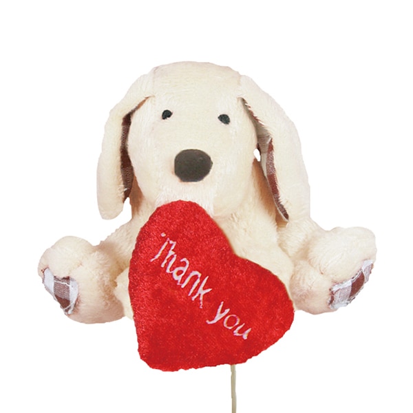 大橋新治商店 縫いぐるみピック ドッグ ブラウン 86-5496 1本（ご注文単位6本）【直送品】