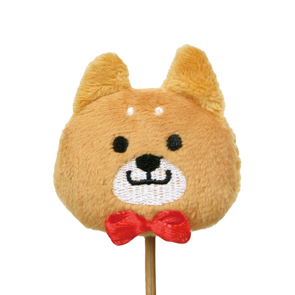 大橋新治商店 縫いぐるみピック 犬 86-6006 1本（ご注文単位10本）【直送品】