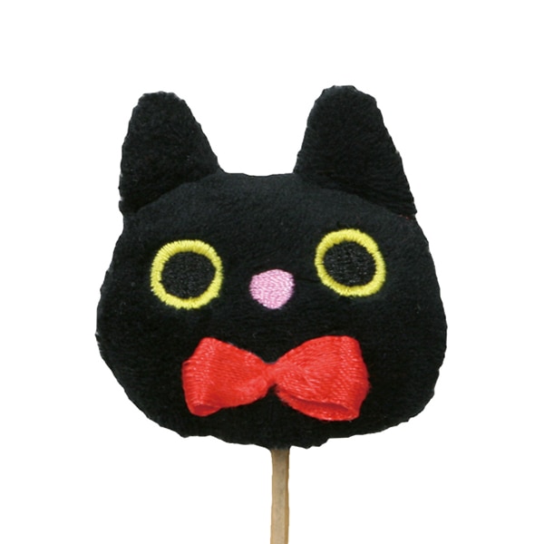 大橋新治商店 縫いぐるみピック 猫 86-6016 1本（ご注文単位10本）【直送品】