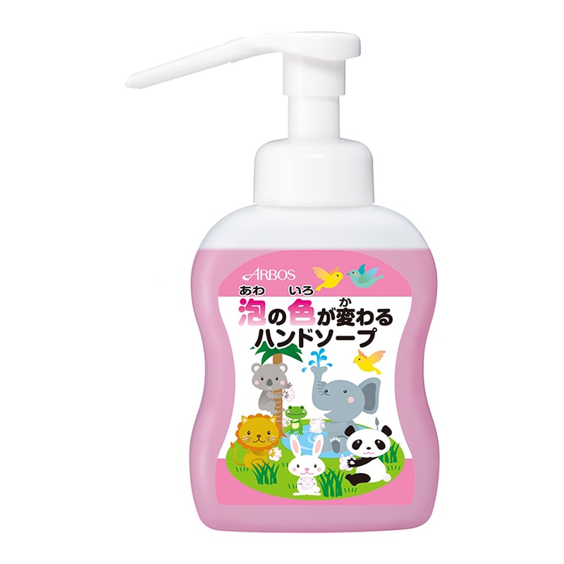アルボース 薬用泡ハンドソープ 泡の色が変わるハンドソープ 500ml 1本（ご注文単位24本）【直送品】