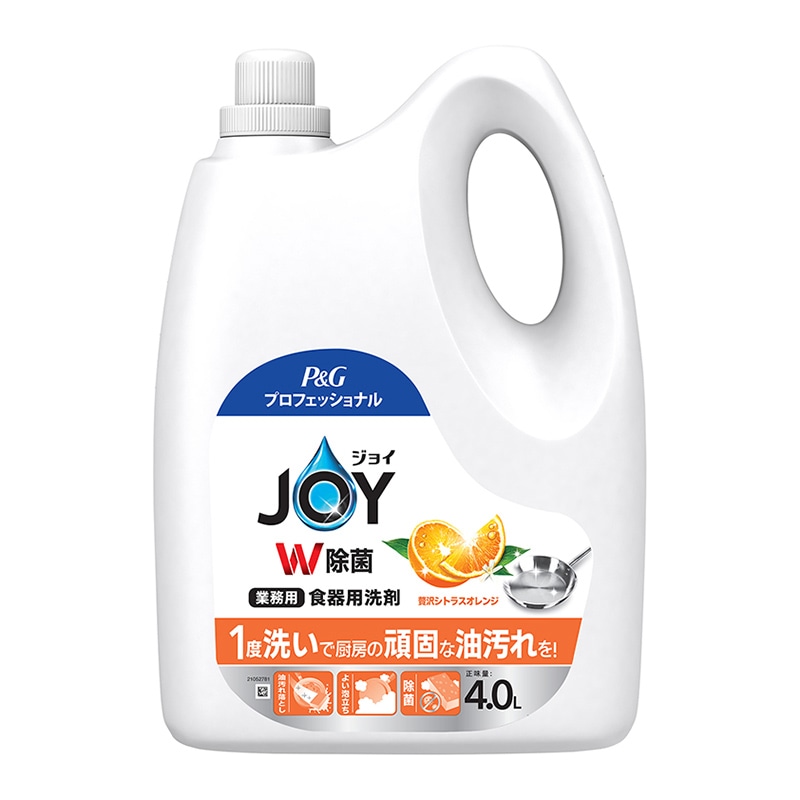 プロクター・アンド・ギャンブル・ジャパン 食器用洗剤 ジョイコンパクトオレンジ 業務用詰替 4L  1本
